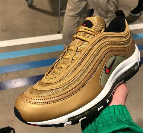 metallic gold Air Max 97